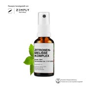 Zimply Natural ZITRONENMELISSE KOMPLEX - Pflanzbasierte Rezeptur 30 ml