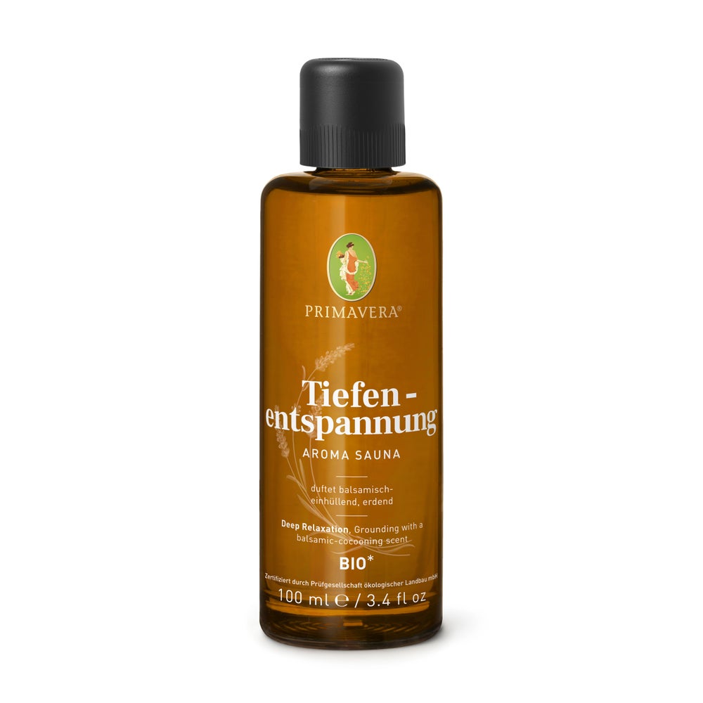 Primavera Tiefenentspannung Aroma Sauna Bio 100 ml