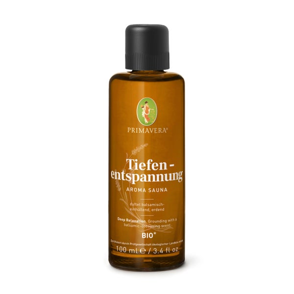 Primavera Tiefenentspannung Aroma Sauna Bio 100 ml