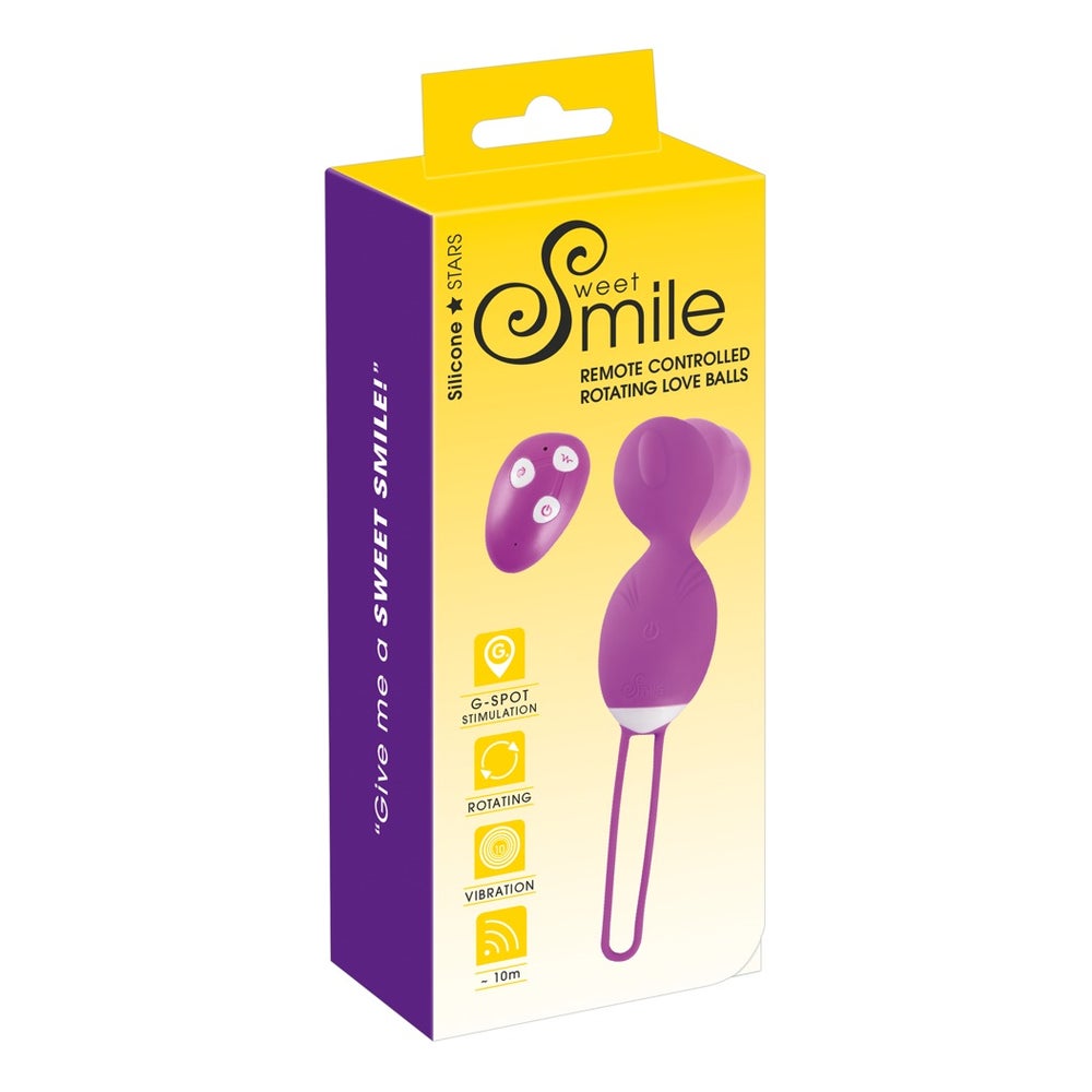 Sweet Smile - Wiederaufladbares Vibrokugel-Duo 1 St