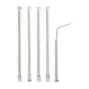 Medi-Inn Trinkhalme, flexibel, Ø 6 mm · 24 cm weiß einzeln gehüllt 500 St