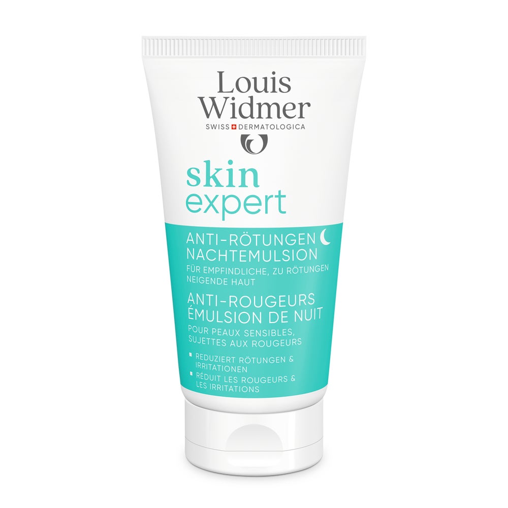 Louis Widmer skinexpert Anti-Rötungen Nachtemulsion o.p 50 ml