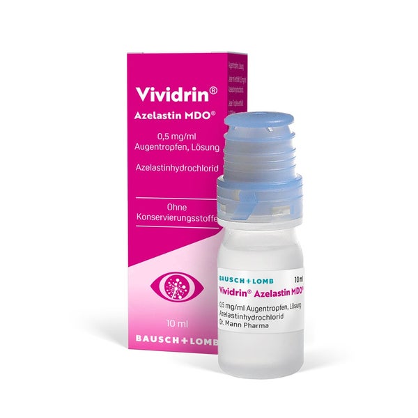 Vividrin® Azelastin MDO® 0,5 mg/ml Augentropfen 10 ml