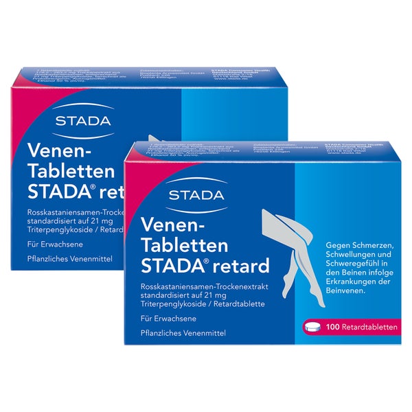 Venen-Tabletten STADA retard 2X100 St