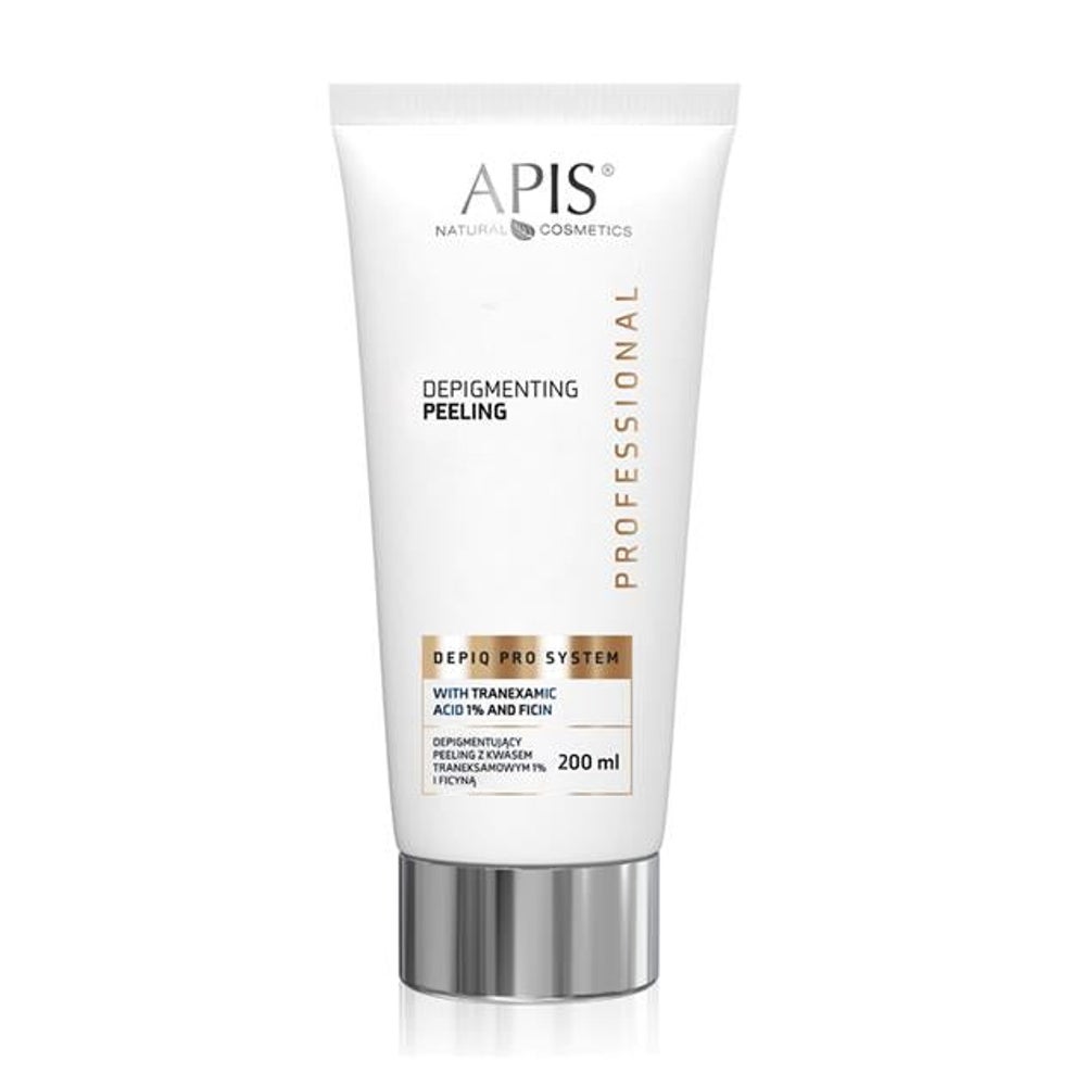 APIS DEPIQ PRO SYSTEM, Peeling gegen Pigmentflecken mit Tranexamsäure 1 % und Ficin, 200ml 200 ml