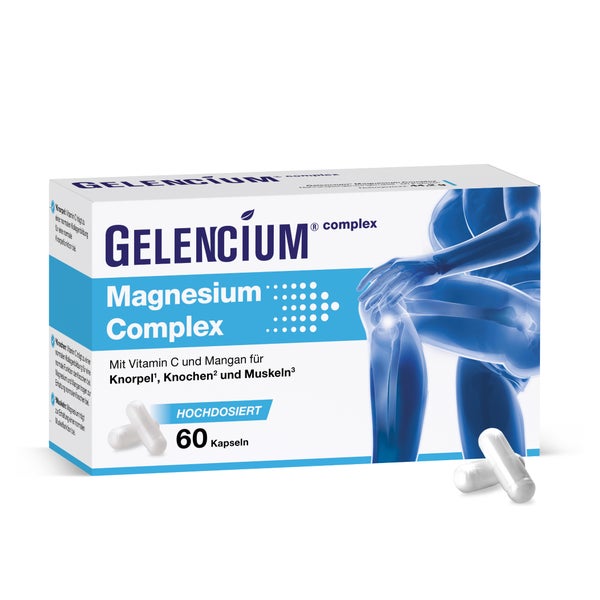 GELENCIUM Magnesium 400 mg hochdosiert vegan 60 St