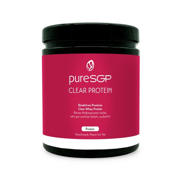 Puresgp Clear Protein Pulver Peach Ice Tea 500 g