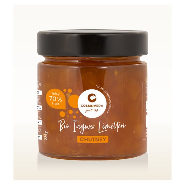 Cosmoveda - BIO Ingwer Limetten Chutney