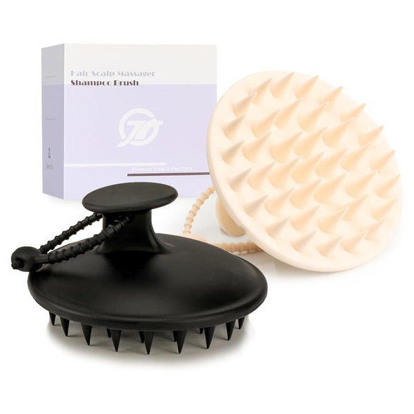 Silikon Kopfhaut Massagebürste für Haarwuchs, Scalp Massager 1 St