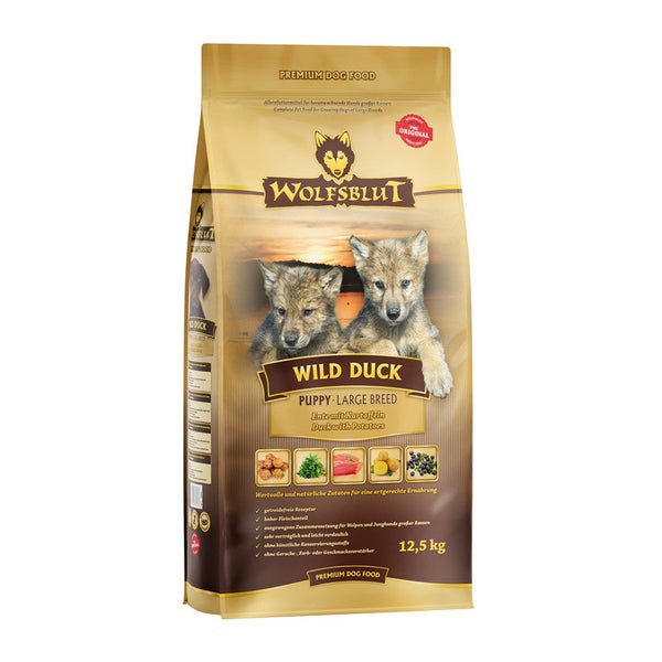 Wolfsblut Wild Duck Large Breed Puppy 12,7 kg