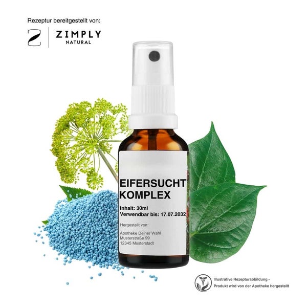 Zimply Natural EIFERSUCHT KOMPLEX - Pflanzbasierte Rezeptur 30 ml