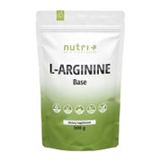 Produktabbildung: nutri+ L-Arginin Base Pulver- hochdosierte Aminosäure 500 g