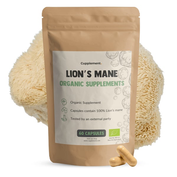 Cupplement - Lion's Mane (Löwenmähne)  BIO - Kapseln 60 St