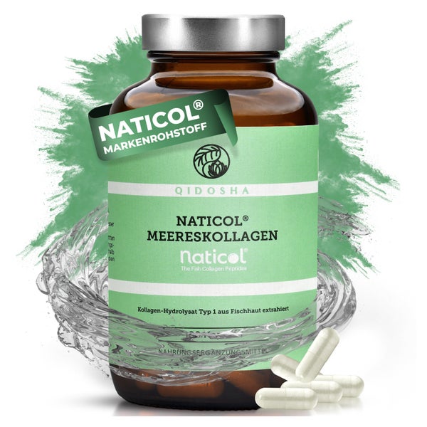 QIDOSHA Naticol® Marine Kollagen (Meereskollagen Hydrolysat) 180 St