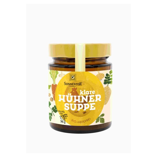 Sonnentor Hühnersuppe Klar Bio Glas 100 g