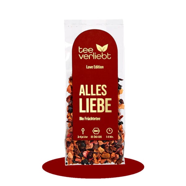 teeverliebt - Alles Liebe BIO Früchtetee lose | Love Edition 100 g