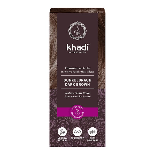 Khadi - Dunkelbraun 100 g