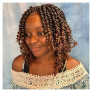 Crochet Hair Passion Twist Pretwisted 20.3cm-8 Zoll (8er pac 1 St