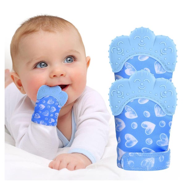 Baby Beißhandschuhe BPA Frei Zahnen Spielzeug 0 6 1 St