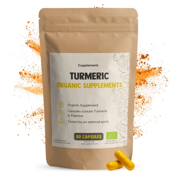 Cupplement - Kurkuma  600 mg BIO - Kapseln 80 St
