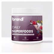 brandl® Daily Superfoods Pulver | Spirulina, Beeren & Pflanzenextrakte | Vegan & glutenfrei 600 g