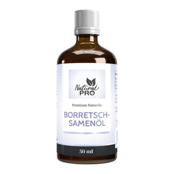 Natural Pro | Borretschsamenöl | HOCHDOSIERT | Rein 1 St