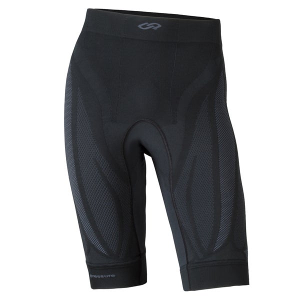 UNDER PRESSURE Accelerator Tight | Herren Kompressions-Short S (Oberschenkel: 40-50cm) / anthrazit