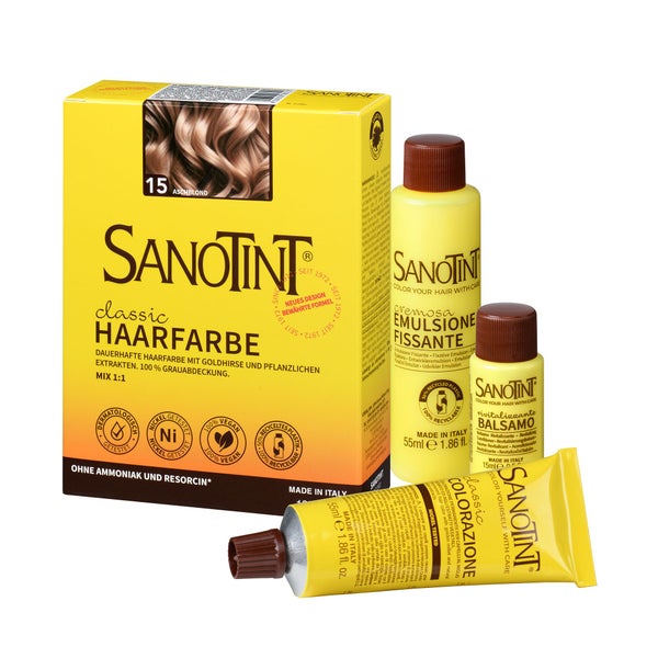 SANOTINT® classic 15 Aschblond 125 ml