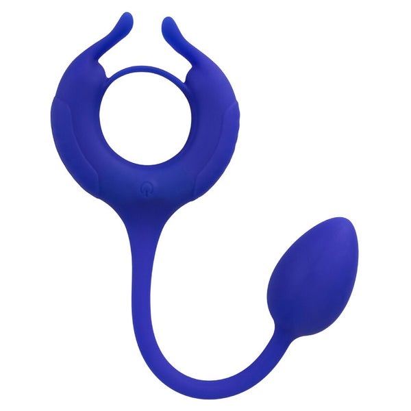 Calexotics - vibrierender Penisring mit Plug 45 g