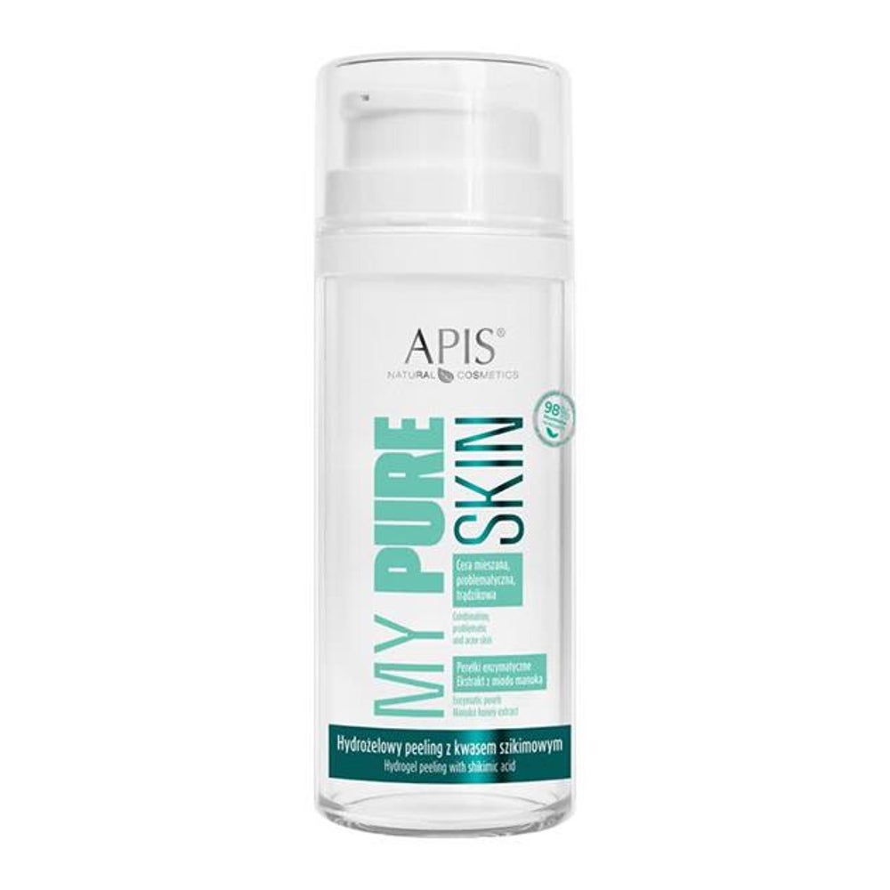 APIS MY PURE SKIN, Hydrogel-Peeling mit Shikimisäure gegen Unreinheiten & Akne, 100 ml 100 ml