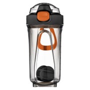 Eiweiß Shaker 500ml mit Mixerball auslaufsicher schwarz 1 St