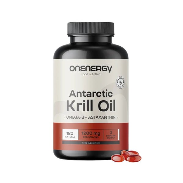 OnEnergy Krillöl 1200 mg mit Omega-3 + Astaxanthin 180 St