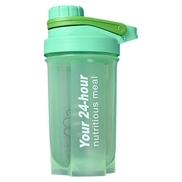 Protein Shaker 600ml für Supplement Shakes mit Drehverschlus 1 St