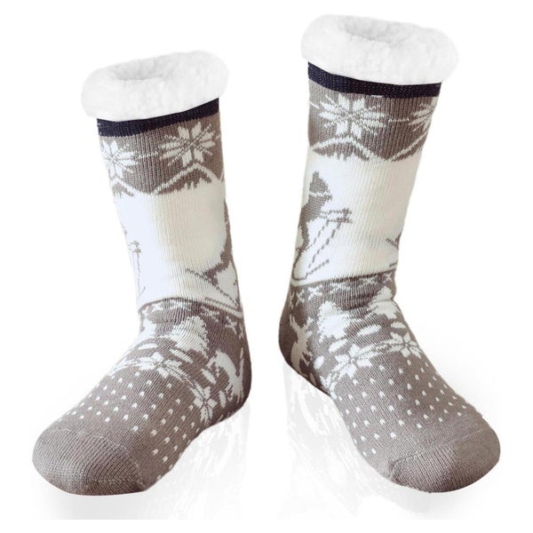 Wintersocken Herren Thermo Anti Rutsch Sohle Innenfrottee Sk 1 St