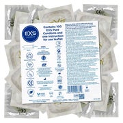 «Pure» Vorratsbeutel – 100 dünne, vegane Latexkondome (100 Kondome) 100 St