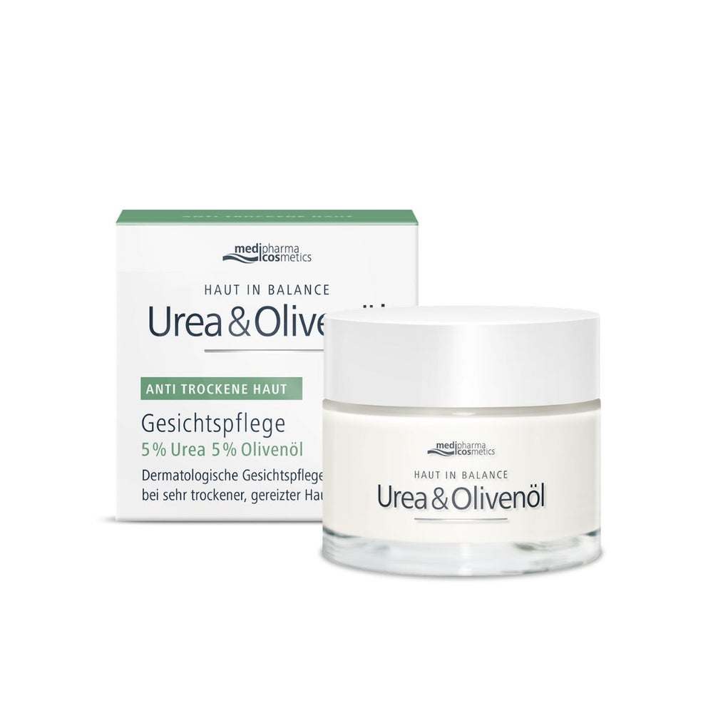 HAUT IN BALANCE Urea & Olivenöl Gesichtspflege 50 ml