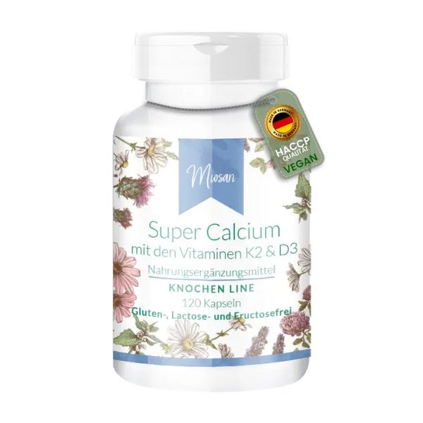 Super Calcium mit Vitaminen K2 & D3 120 St 120 St