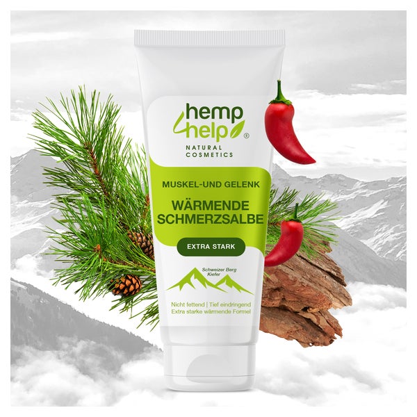H4H Wärmesalbe Extra Stark – Bio CBD 200 ml