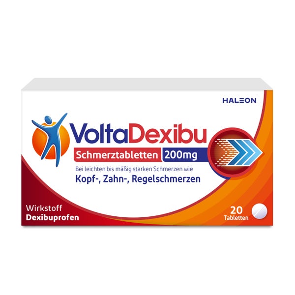 Voltadexibu Schmerztabletten 200 Mg Filmtabletten 20 St