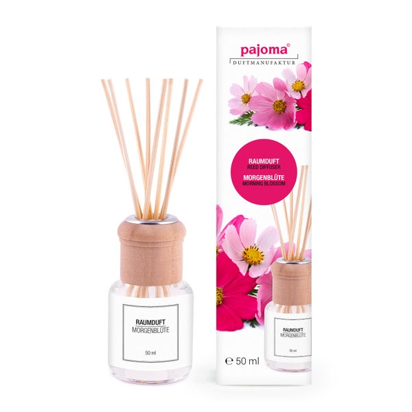 pajoma® Raumduft 50 ml inkl. Duftstäbchen, Morgenblüte 50 ml