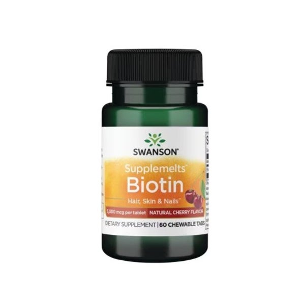 Biotin 5.000 mcg, Tabletten mit Kirschgeschmack 60 St