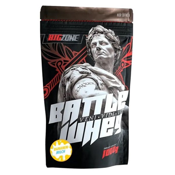 Big Zone Battle Whey - Vanille-Eiscreme 1 kg