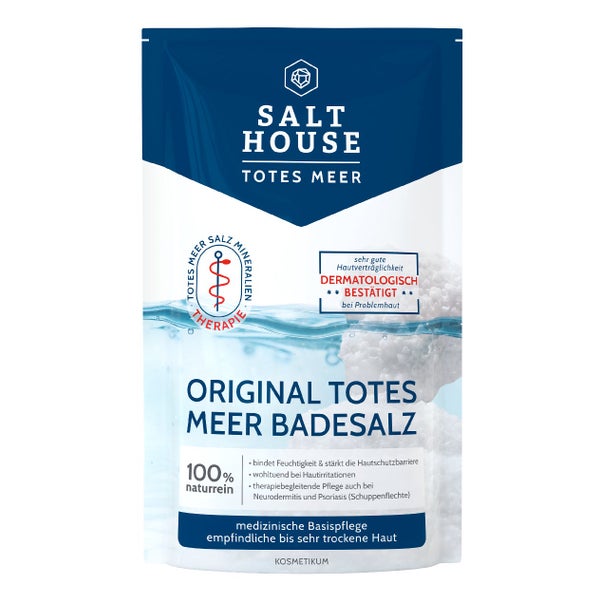 SALTHOUSE Totes Meer Therapie Original Totes Meer Badesalz 500 g