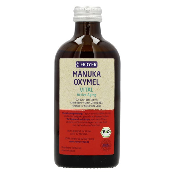 Hoyer Manuka Oxymel Vital Active Aging Elixier 200 ml