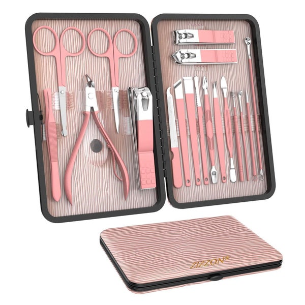 Professionelles Maniküre Pediküre Set 18-teilig Nagelschere 1 St