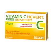 Produktabbildung: Vitamin C Hevert 500 mg gepuffert Kapsel 60 St