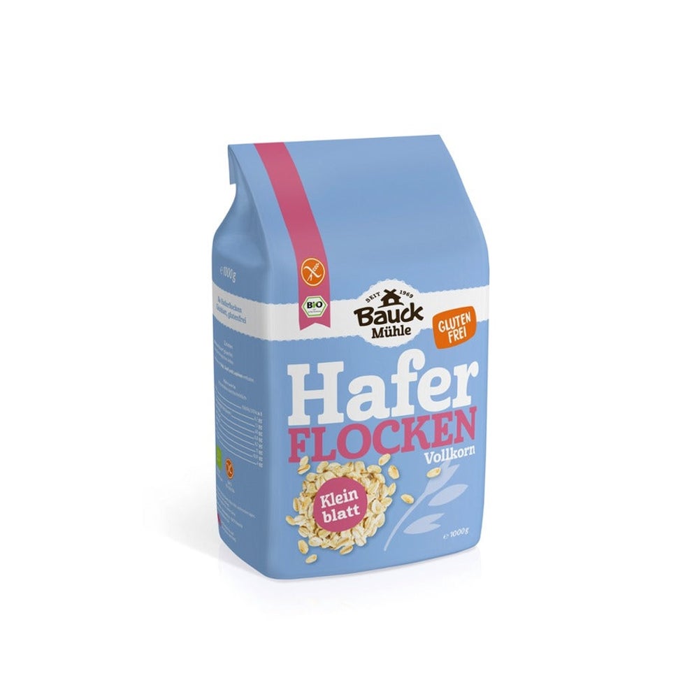 Bauck Mühle Haferflocken Kleinblatt glutenfrei Bio