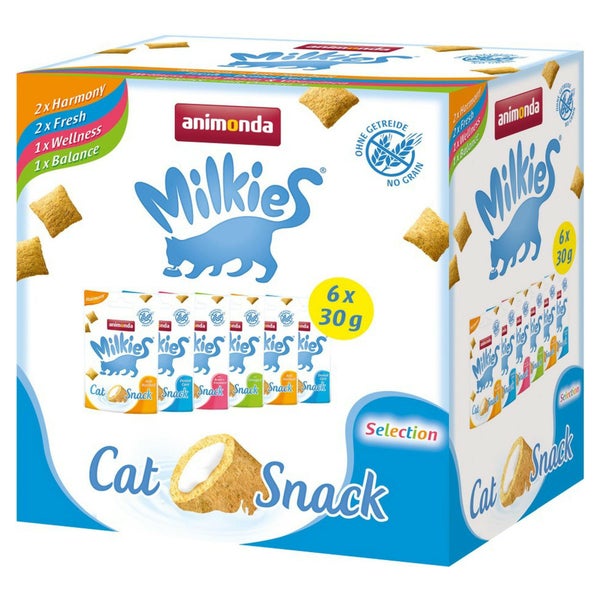 Animonda Snack Milkies 6er Multipack 0,18 kg