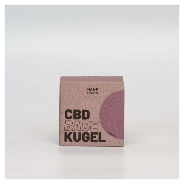 Hanfgeflüster CBD Badebombe Lavendel 150 ml