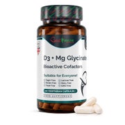 Best Immune Vitamin D3 1000IU Magnesiumglycinat 400 mg Bioaktive Cofaktoren 100 St